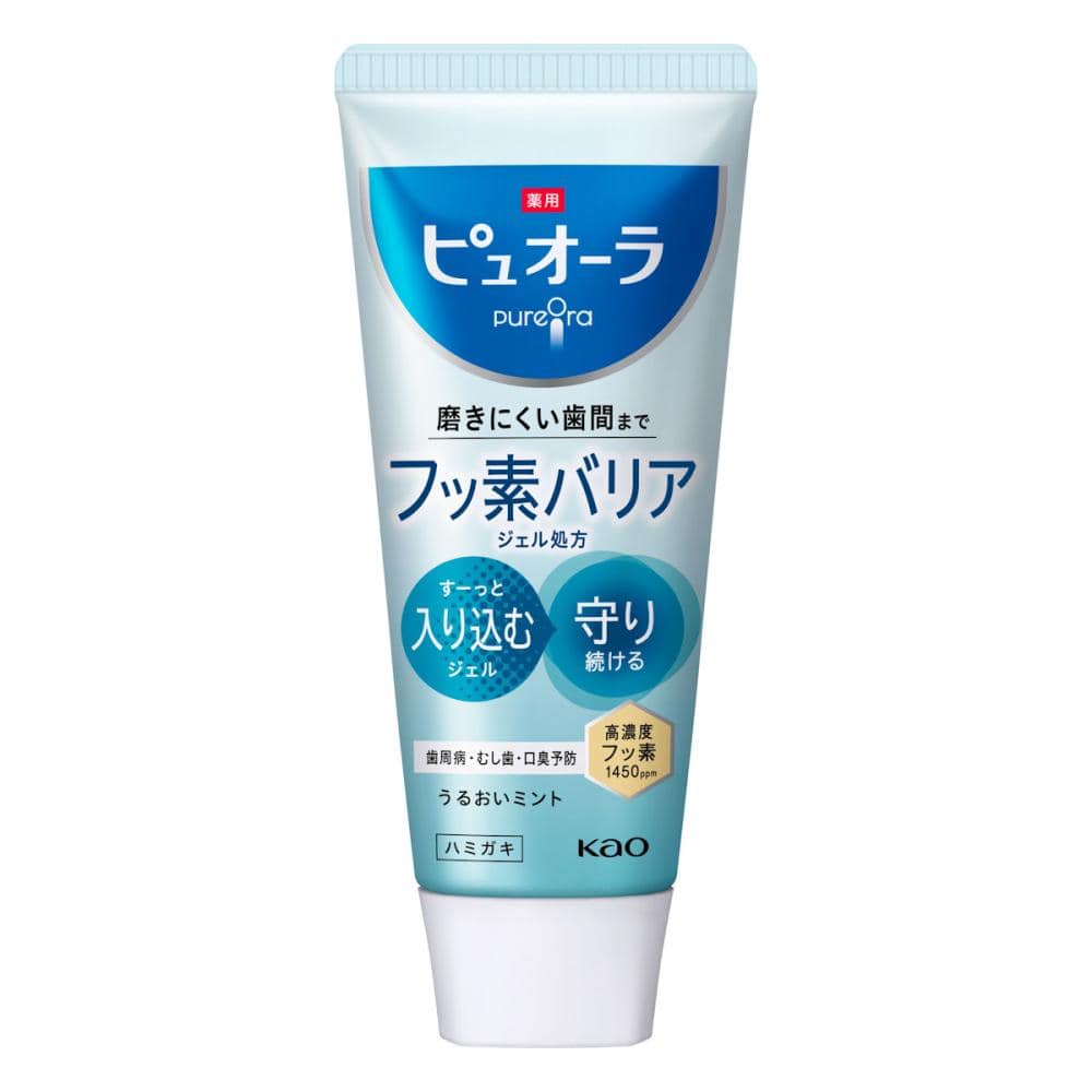 花王 薬用ピュオーラ バリアジェル ハミガキ 115g