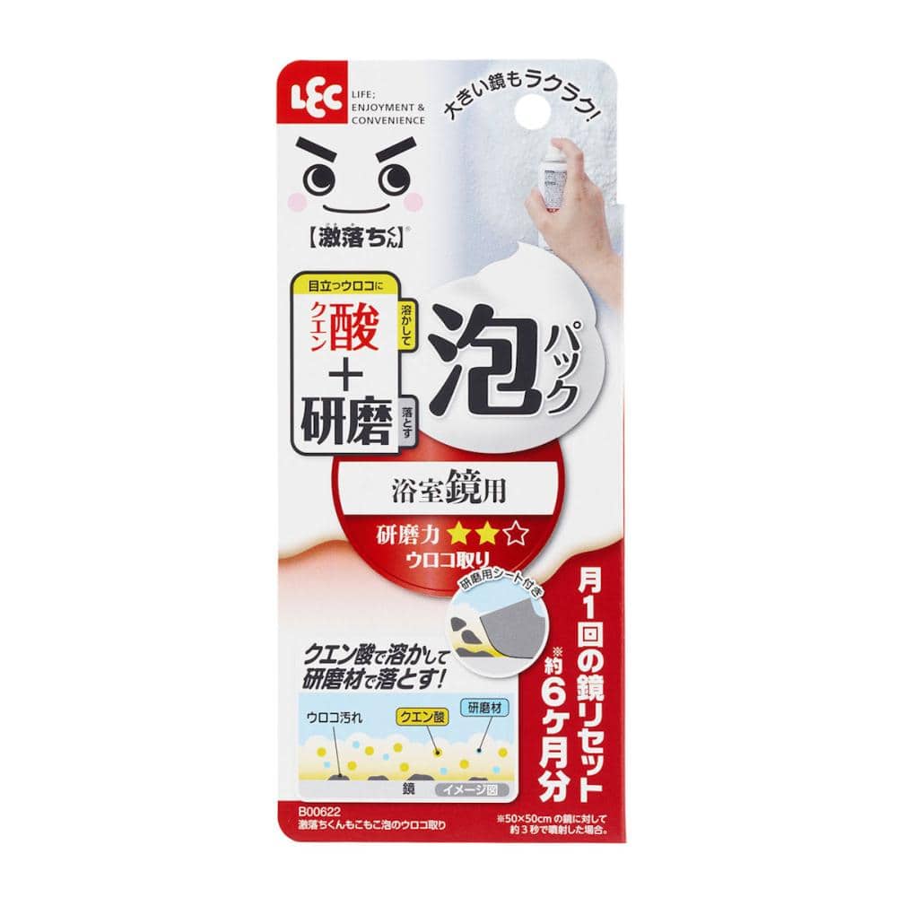 レック　激落ちくん　もこもこ泡のウロコ取り