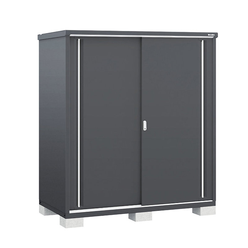 イナバ　シンプリー　全面棚タイプ　約幅１．８×奥行０．８ｍ×高さ１．９ｍ　フランネルグレー　ＭＪＸ－１７７ＥＦ