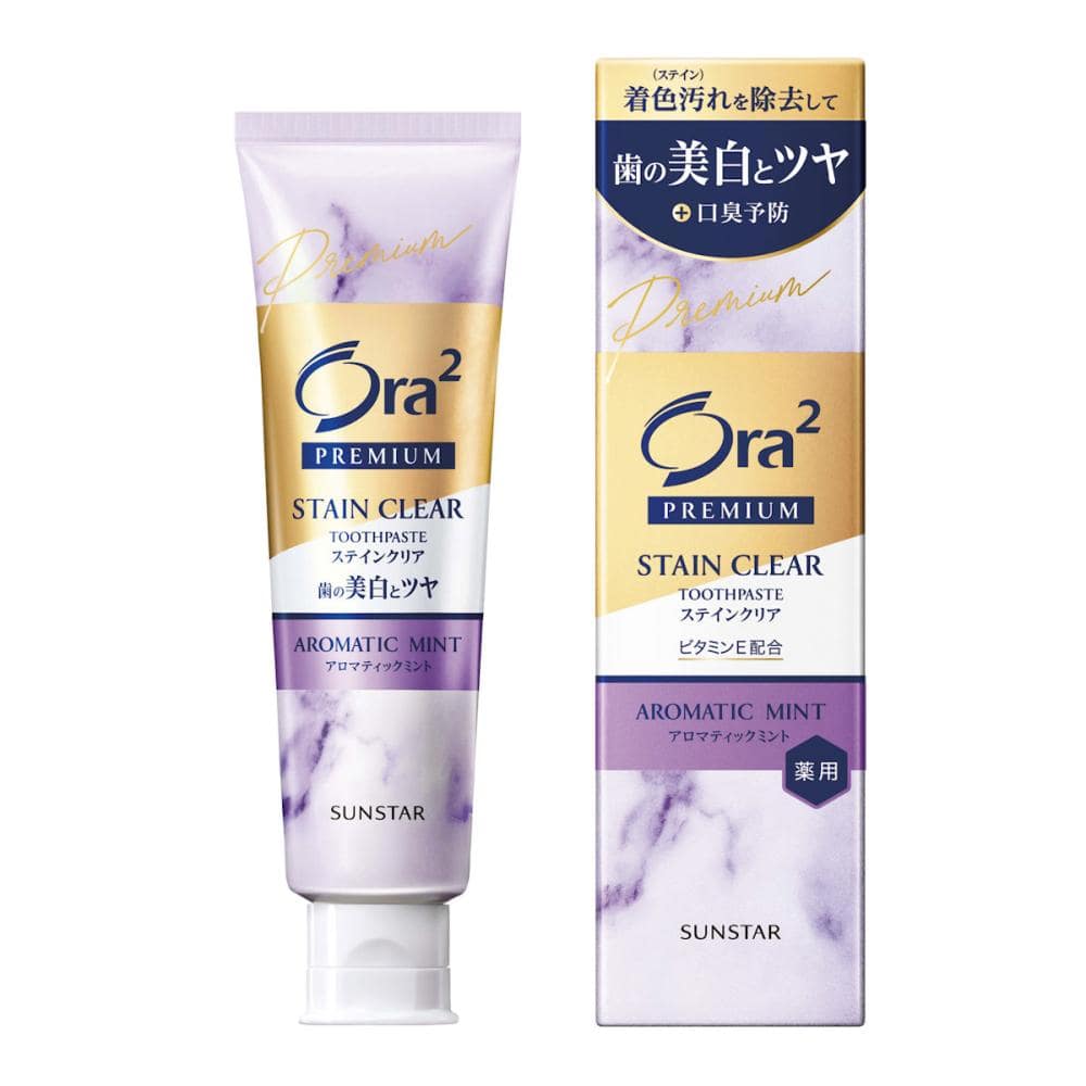 サンスター オーラ2 ステインクリア アロマティックミント 100g