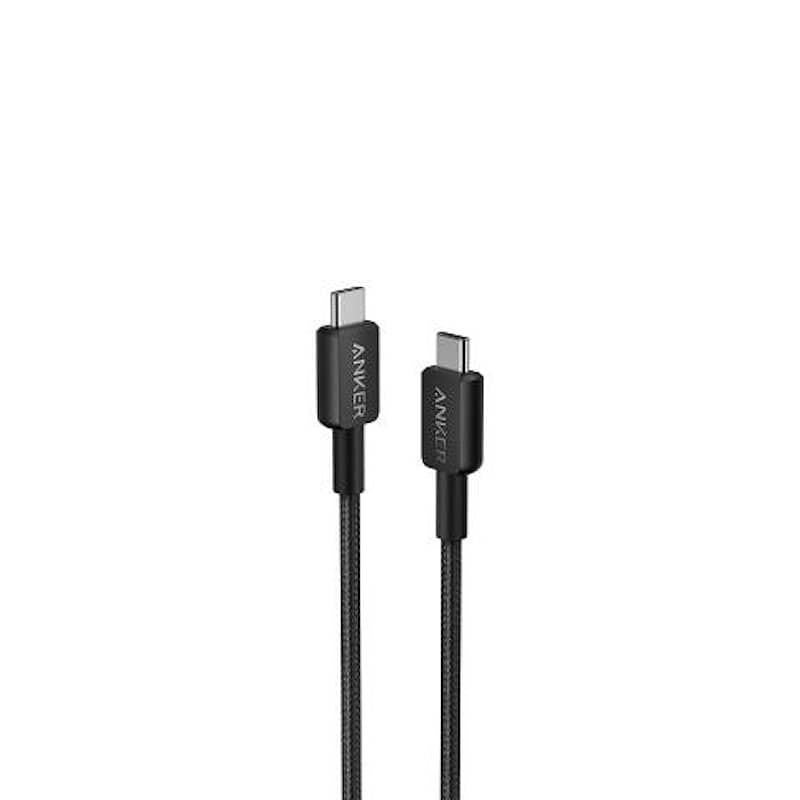 ANKER USB TypeCtoCケーブル 高耐久ナイロンケーブル 90cm ブラック A81F5N11