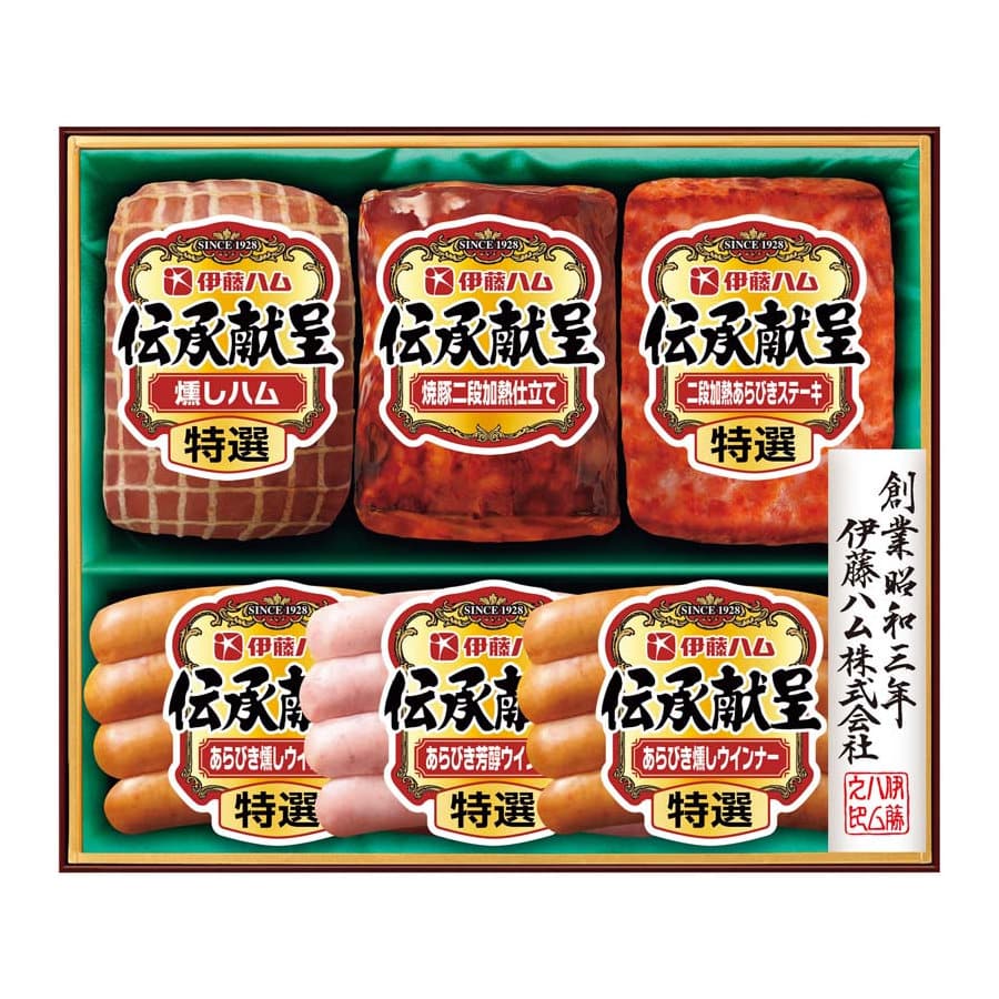 【２５年お歳暮】伊藤ハム　伝承献呈バラエティギフト　ＧＭ－４０【注文期限１２月１４日】