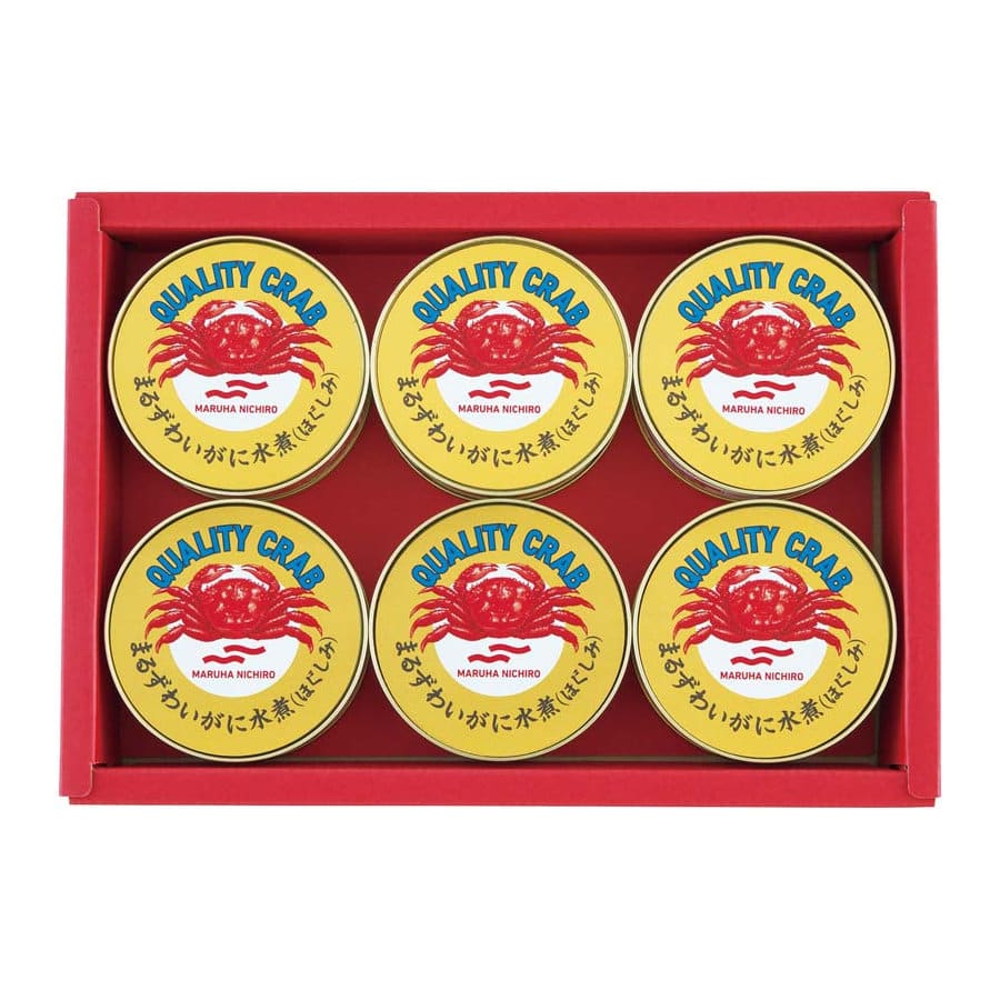 【２５年お歳暮】マルハニチロ　まるずわいがに缶詰詰合せ　ＭＺ－５Ａ【注文期限１２月１４日】