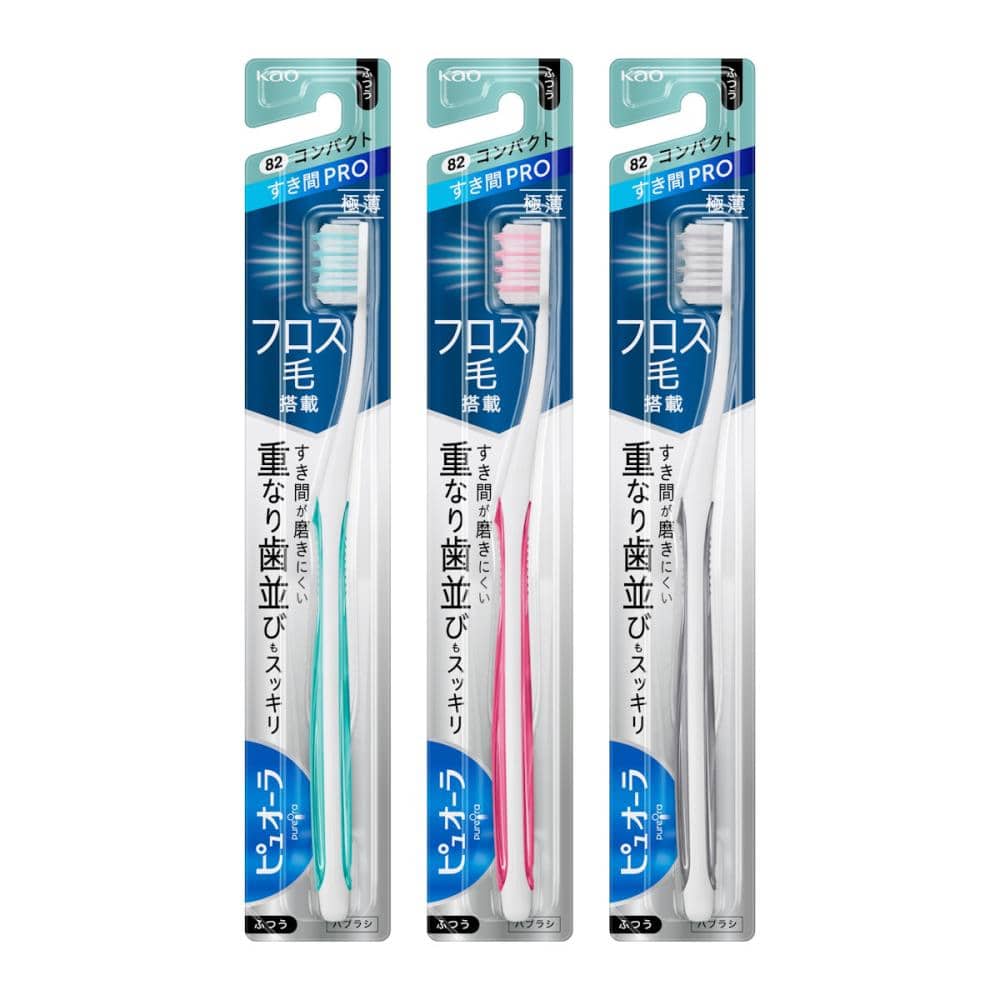 花王　ピュオーラ　ハブラシ　すき間ＰＲＯ　コンパクト　ふつう　１本