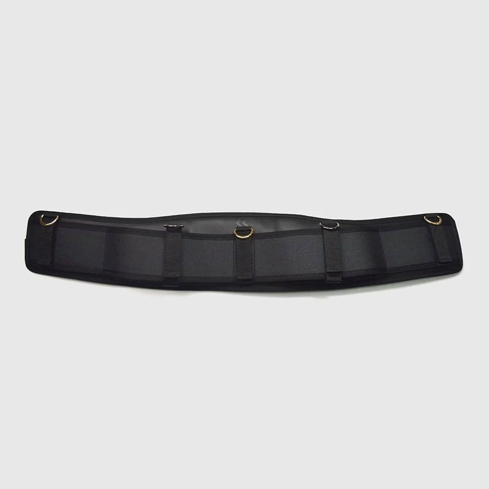 フジ矢 黒金 サポートベルト Mサイズ LIGHT PU LEATHER SERIES ASB-01MBG