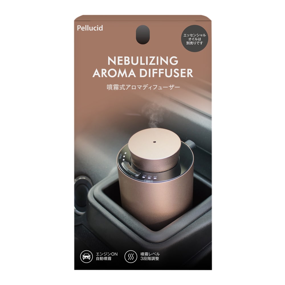 Ｐｅｌｌｕｃｉｄ（ペルシード）　アロマディフューザー　ブラウン