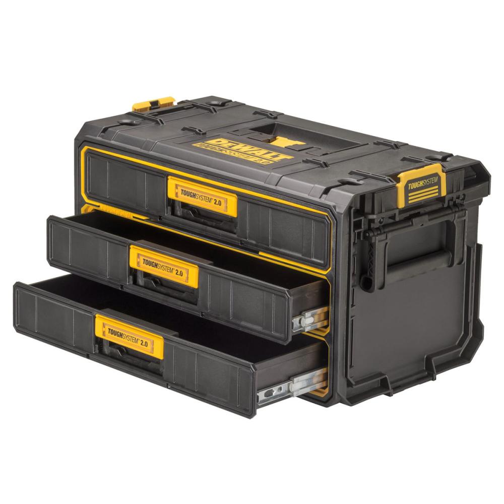 DeWALT(デウォルト) タフシステム3段引き出しチェスト DWST08330-1