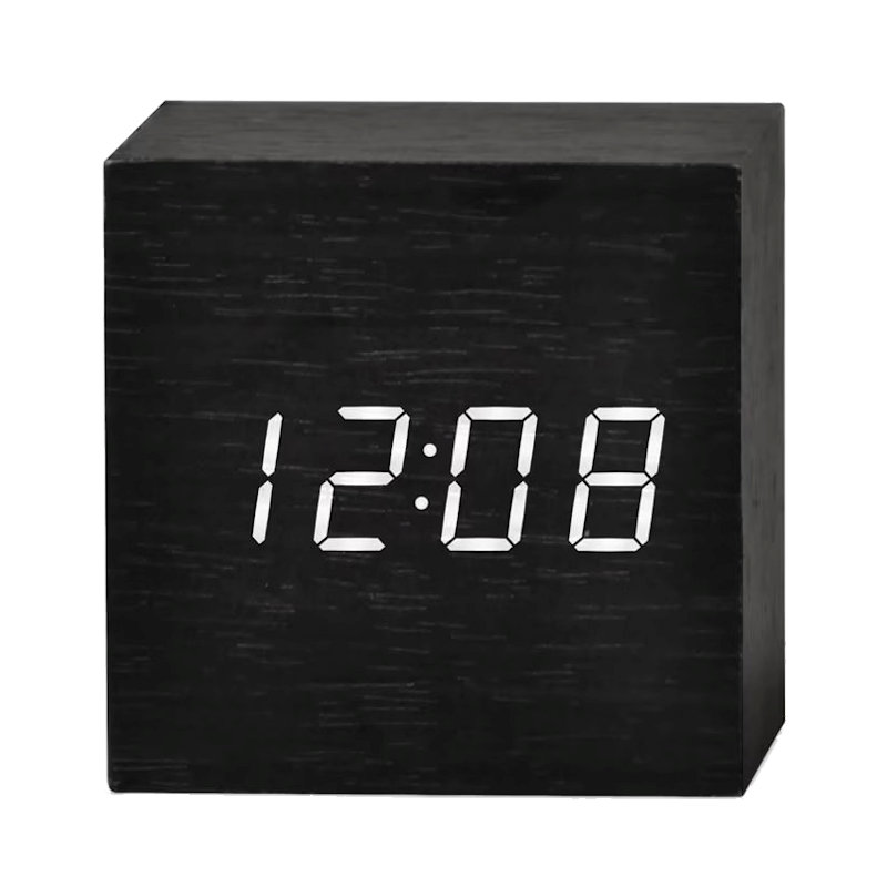 デジタルアラーム時計　小