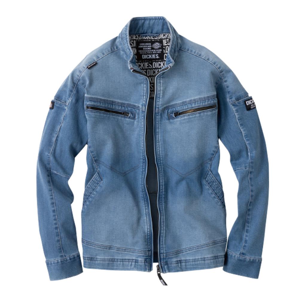 Dickies(ディッキーズ) シルキーデニムジャケット ライトインディゴ XL D-2900