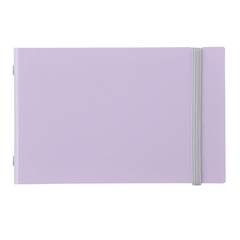 ミニサイズバインダー　イントゥーワン＋Ｌパープル