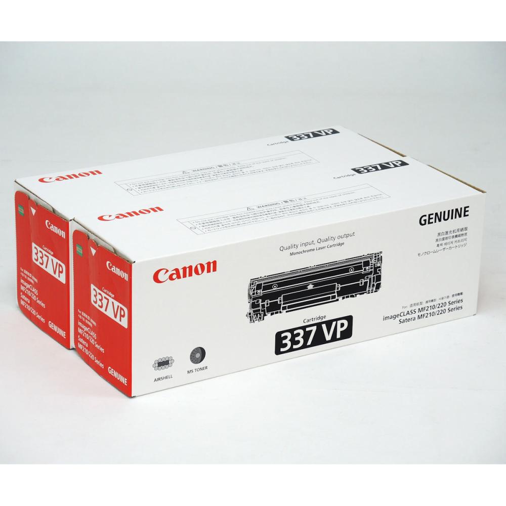 Canon ものたりない CRG-337VP 純正トナーカートリッジ 2本セット Canon ものたりない CRG-337VP 純正トナーカートリッジ 2本セット
