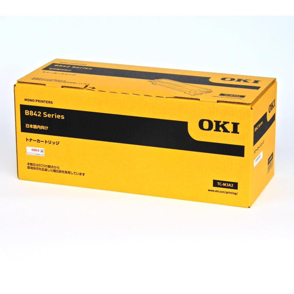 【新品未開封】OKI トナーカートリッジ 大容量　TC-M3A2 2箱 販売】OKI 大容量トナー TC-M3A2 純正 | アケボノサービス