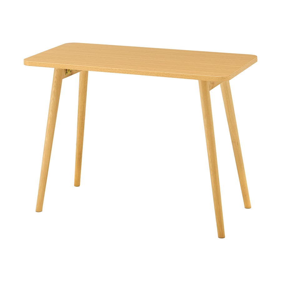 萩原　折れ脚テーブル　ナチュラル　約幅８０×高さ６０×奥行４０ｃｍ　ＭＴ－６３８５ＮＡ