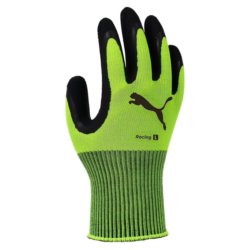 ＰＵＭＡ　ワークグローブ　レーシング　イエロー　３双組　ＸＬ　ＰＧ－１３５０