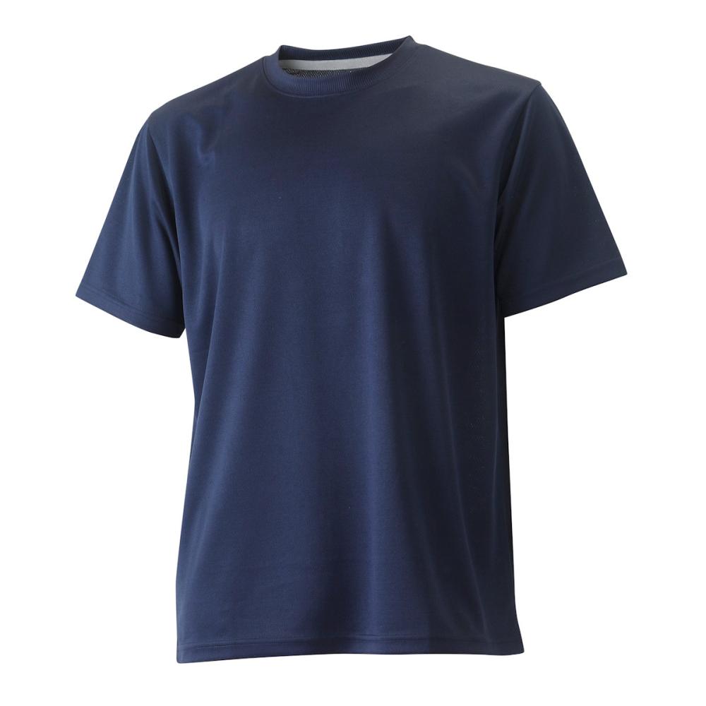 コメリ　ドライメッシュＴシャツ半袖　ネイビー　Ｍ