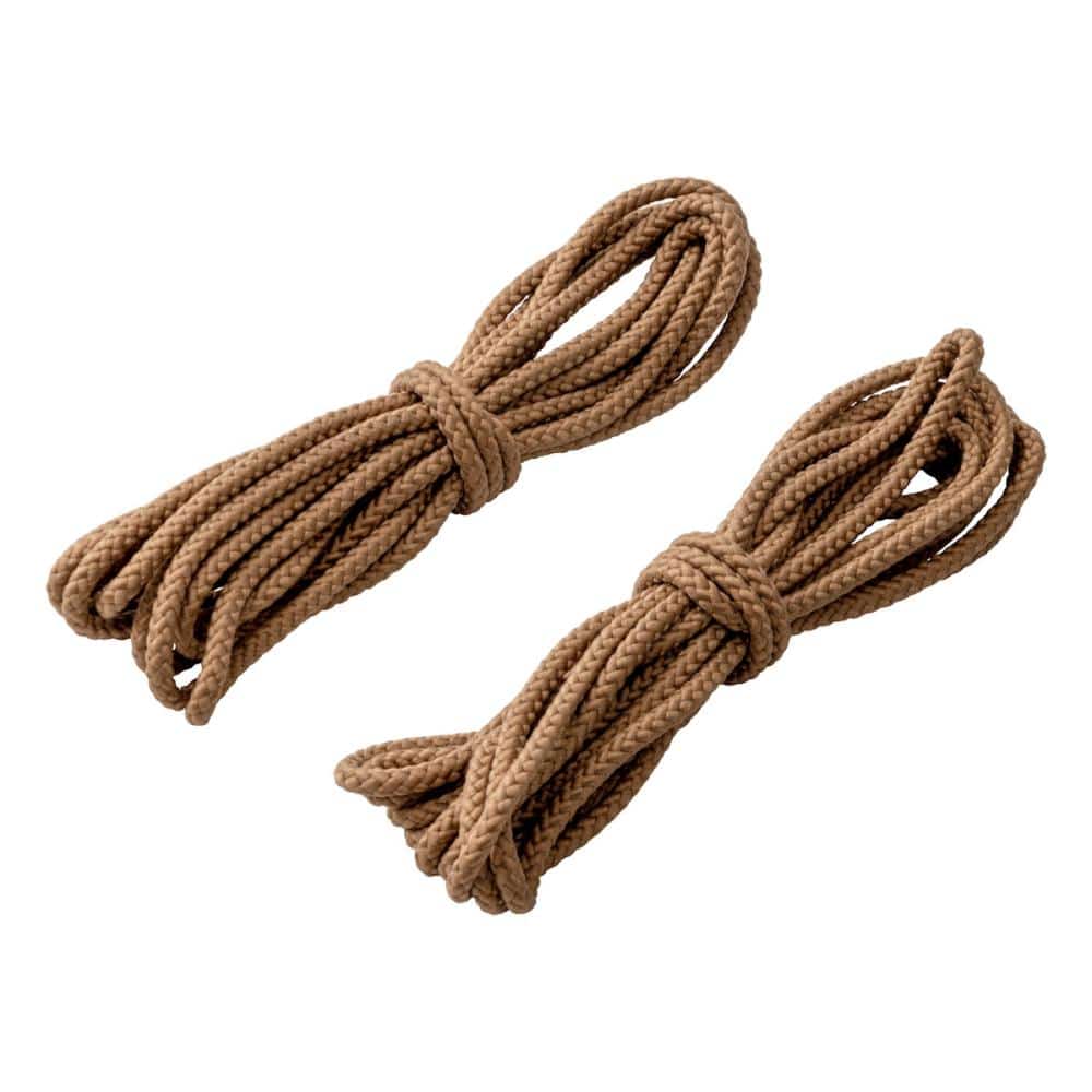 タカショー　シェード取付ひも　３ｍ×２本入り　モカ　ＣＬＦ－２３Ｍ