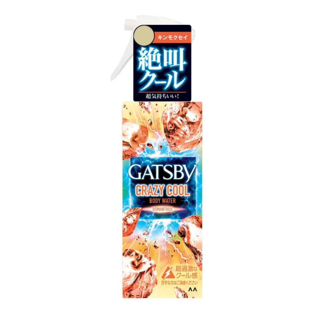 マンダム　ギャツビー　クレイジークール　ボディウォーター　キンモクセイ　１７０ｍＬ