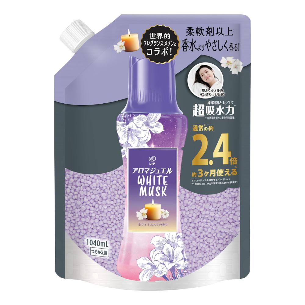 Ｐ＆Ｇ　レノア　アロマジュエル　ホワイトムスクの香り　詰替用　特大　１０４０ｍＬ