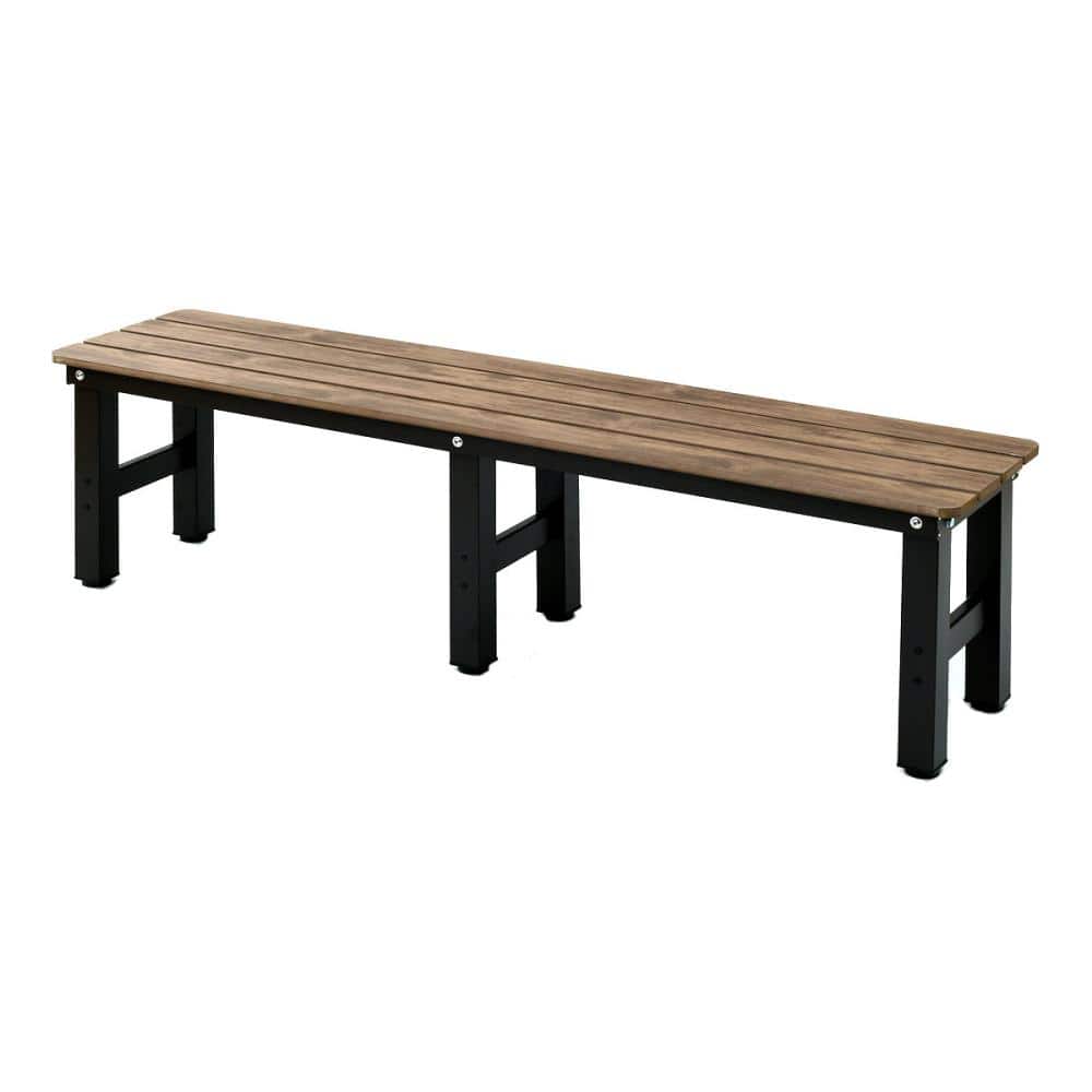 YAMAZEN(山善) PS縁台 150cm ダークブラウン PBT-150(DBR)
