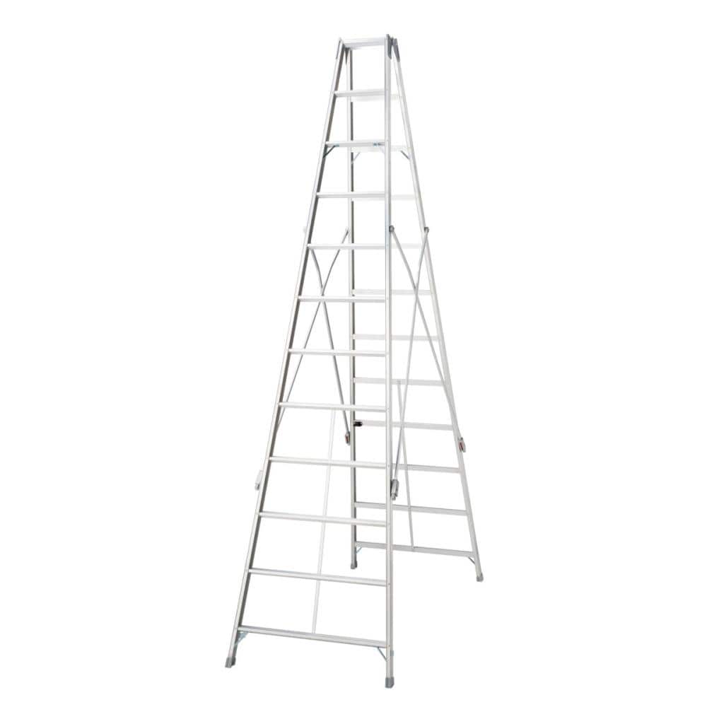 長谷川工業　長尺専用アルミ脚立　軽量スタンダード型　１２尺　ＴＯＰ－３６ｂ