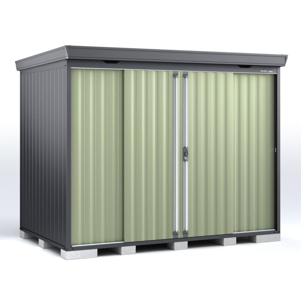 イナバ　フォルタ　多雪型　約幅３．１×奥行１．８m　高さ２３８５ｍｍ　エボニーブラウン　ＦＳ－３０１８ＨＦ