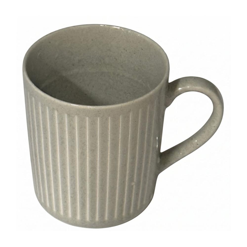 軽量マグカップ　撥水十草　グレー