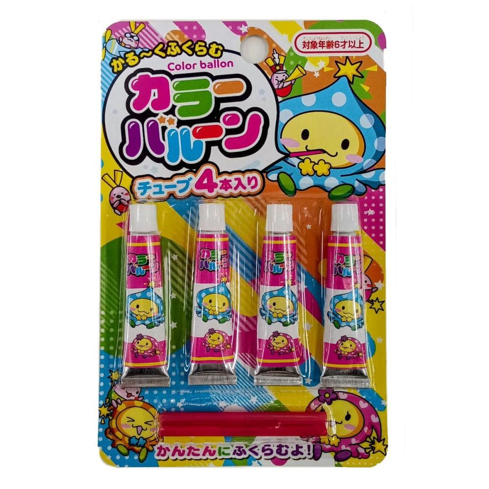 とらや カラーバルーン 4本入り