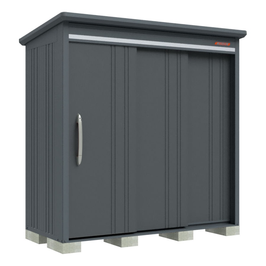 タクボ物置　ＢＥＬＯＳ　間口２１３×奥行１００ｃｍ　背面棚タイプ　豪雪型・標準屋根　コットンパール　Ｂ－Ｇ２１１０ＣＰ