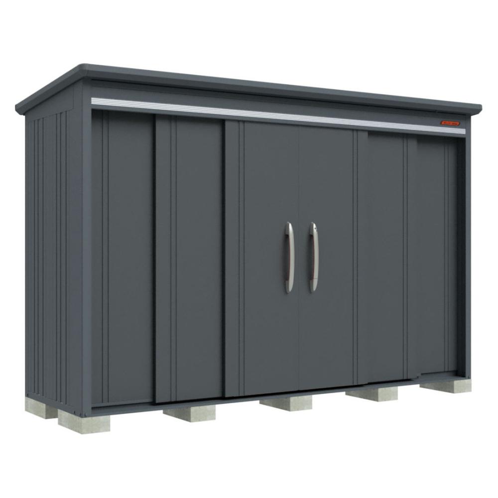 タクボ物置　ＢＥＬＯＳ　間口３３３×奥行１００ｃｍ　背面棚タイプ　多雪型・標準屋根　ルミナスシルバー　Ｂ－Ｓ３３１０ＬＳ