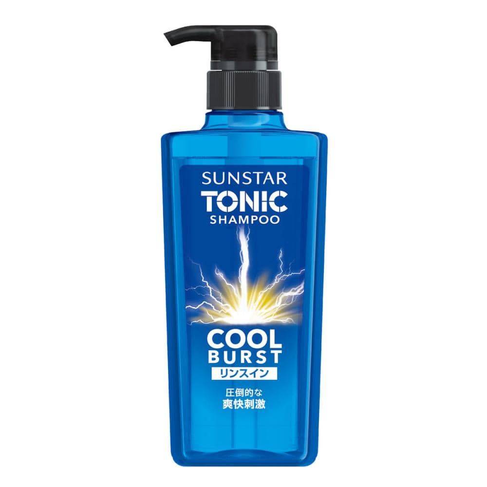 サンスター トニックシャンプー COOLBURST リンスイン 460mL