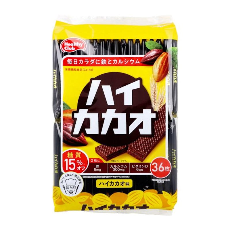 ハマダコンフェクト ハイカカオウエハース 36枚入り