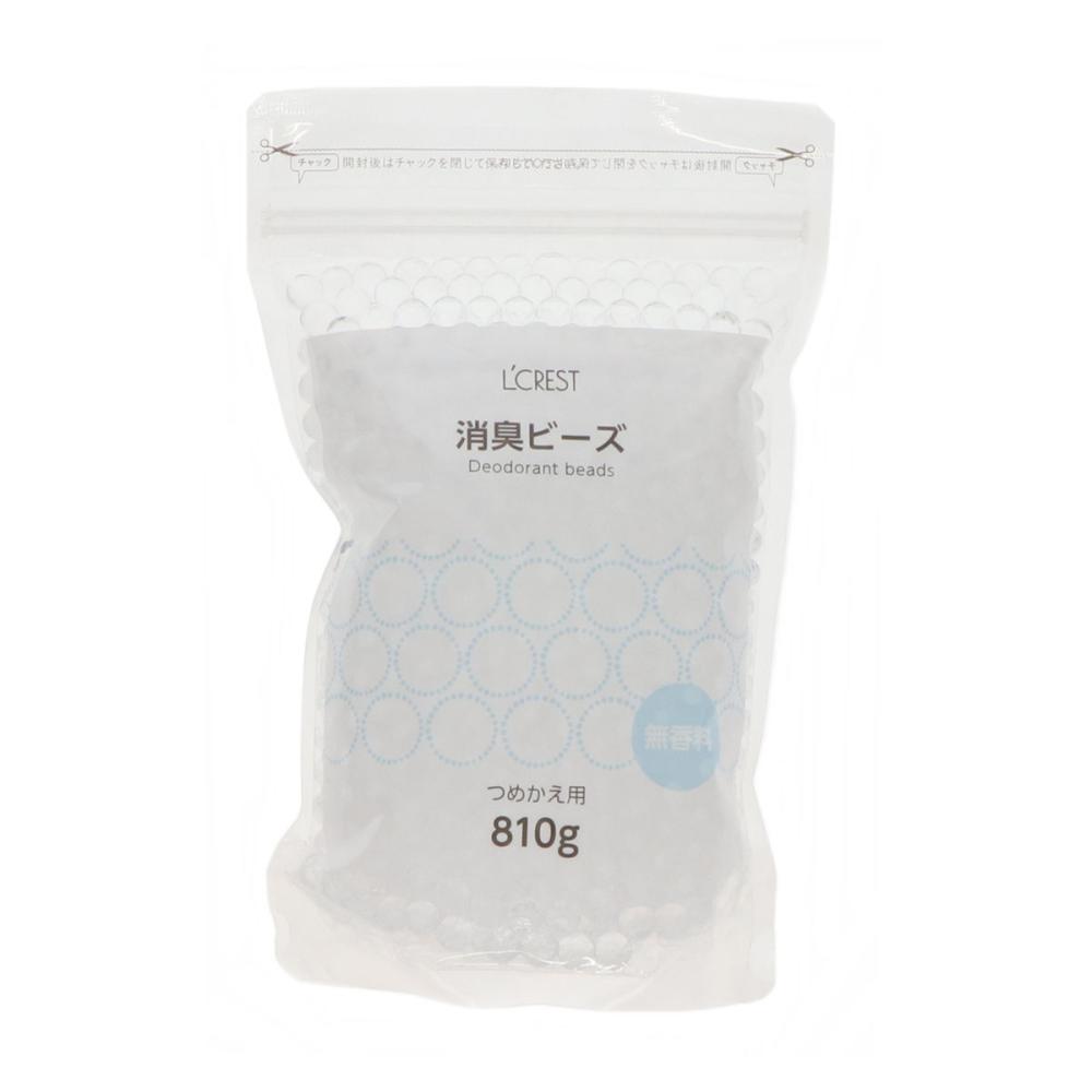 L’CREST(ルクレスト) 消臭ビーズ 無香 詰め替え用 810g