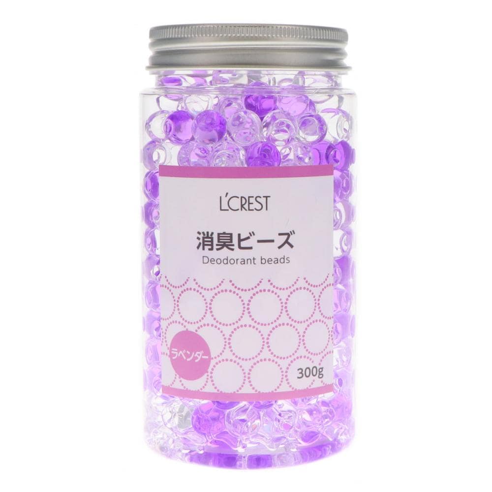 L’CREST(ルクレスト) 消臭ビーズ ラベンダー 本体 300g