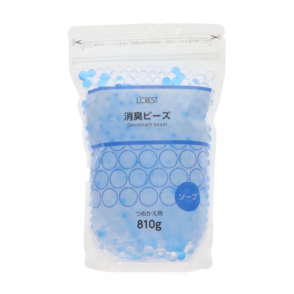 L’CREST(ルクレスト) 消臭ビーズ ソープ 詰め替え用 810g