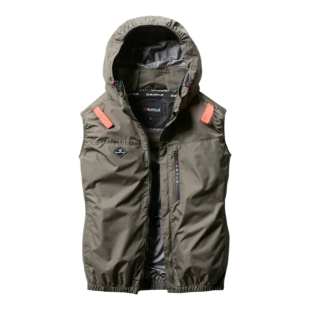 【予約商品】バートル　ファン付きウェア　エアクラフト　アーミーカーキ　Ｌ　ＡＣ２０６４【申込期限：５月１２日】