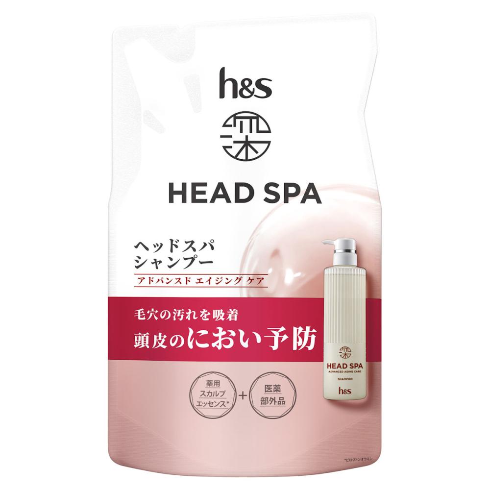 Ｐ＆Ｇ　深ヘッドスパ　ｂｙ　ｈ＆ｓ　アドバンスドエイジングケア　シャンプー　詰替用　　３５０ｇ