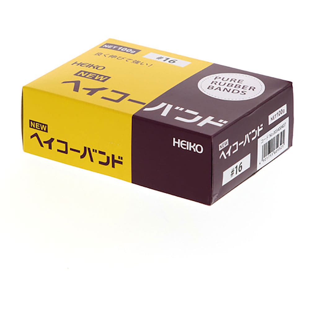 ＨＥＩＫＯ　わごむ　ヘイコ－バンド　１００ｇ箱入　＃１６　３４００４０７＿