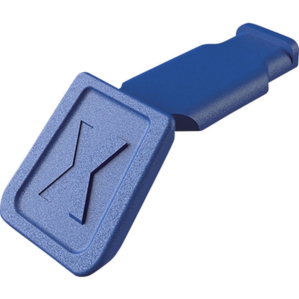 ＫＮＩＰＥＸ　カラーコードクリップ　ブルー（１０ピース入り）　００６１－１０ＣＢ＿
