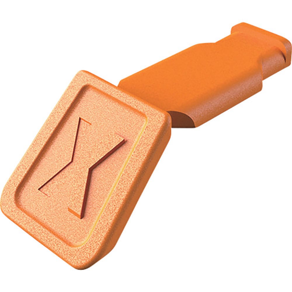 KNIPEX カラーコードクリップ オレンジ(10ピース入り) 0061-10CO_