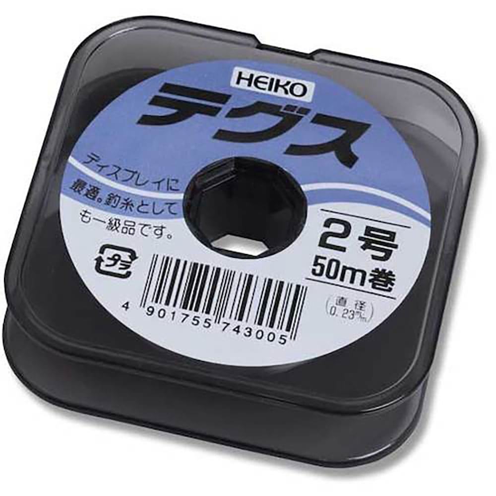 ＨＥＩＫＯ　ヘイコーテグス　２号　０．２３×５０　７３０９６００＿