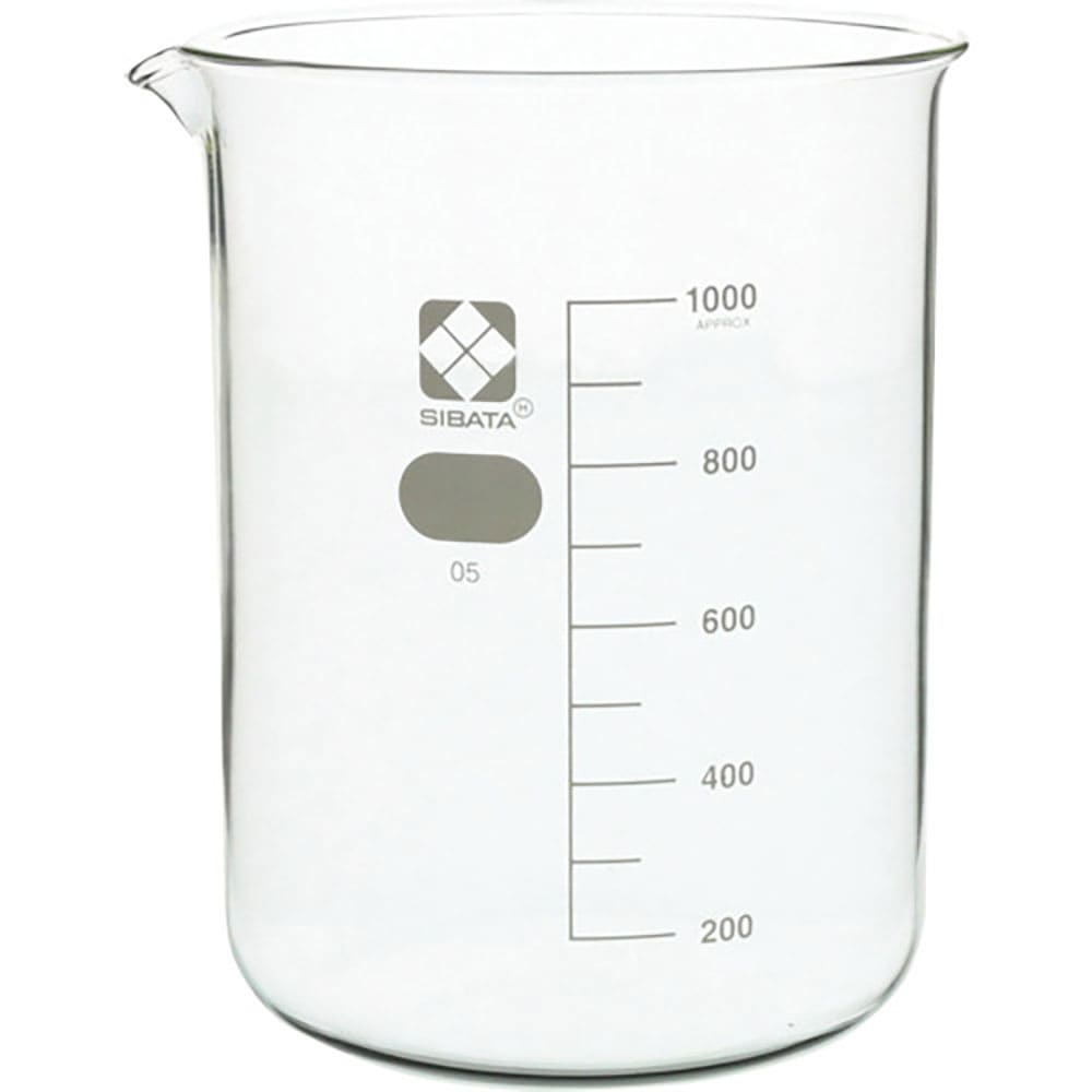 ＳＩＢＡＴＡ　ビーカー　目安目盛付　１０００ｍＬ　　０１００２０－１０００Ａ＿