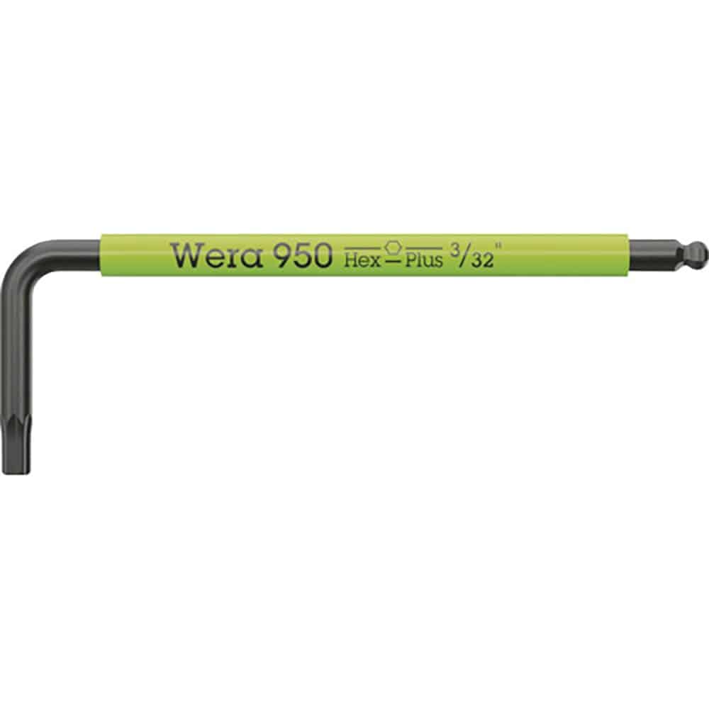 Ｗｅｒａ　９５０ＳＰＫＳマルチカラー　六角レンチ　３／３２インチ　２２６５２＿
