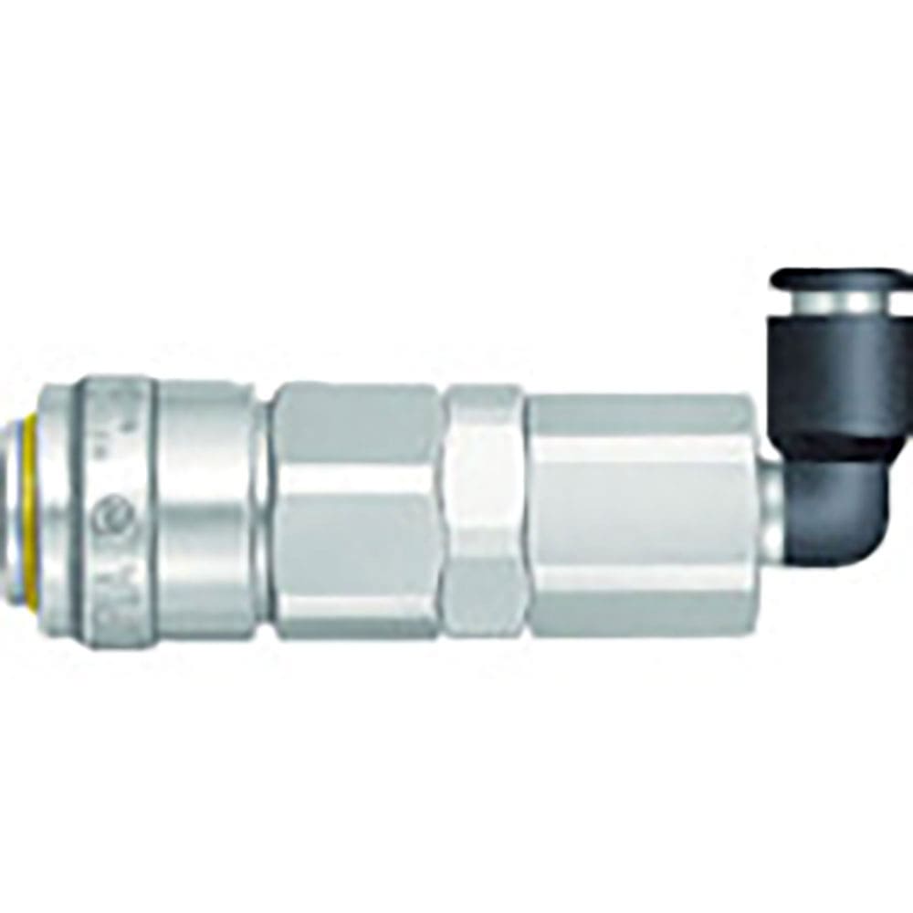 日東 チューブ継手 スーパーカプラ チューブフィッター付 適合チューブ外径8mm(51355) 0_
