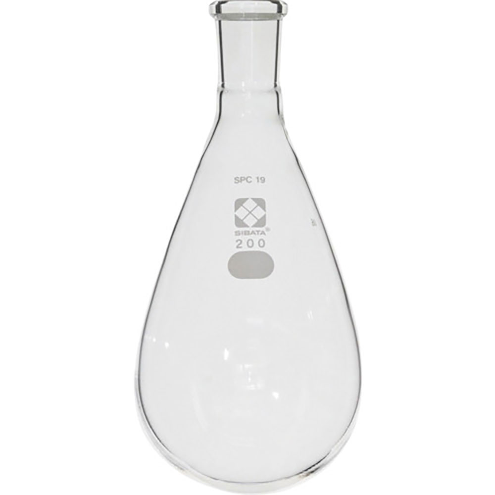 ＳＩＢＡＴＡ　ＳＰＣなす形フラスコ　ＳＰＣ－１９　２００ｍＬ　０３０１２０－１９２００＿
