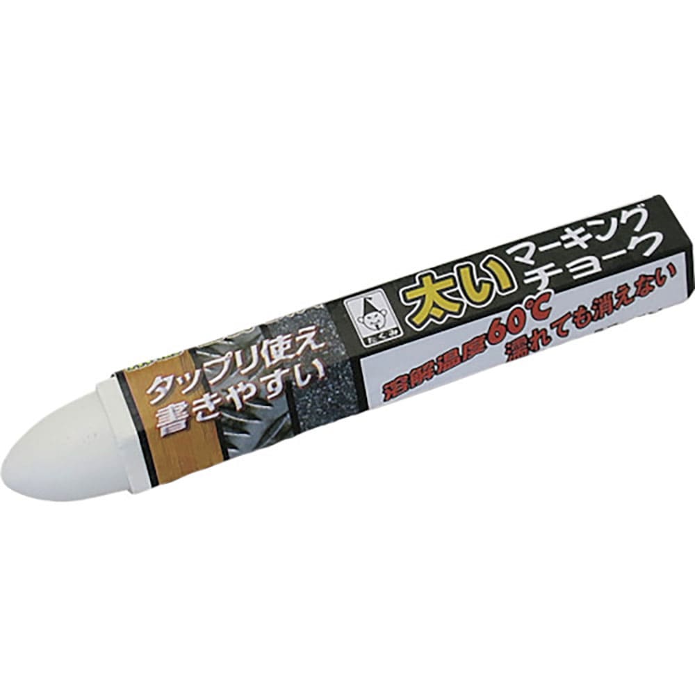 たくみ　太いマーキングチョーク　白　５１１＿