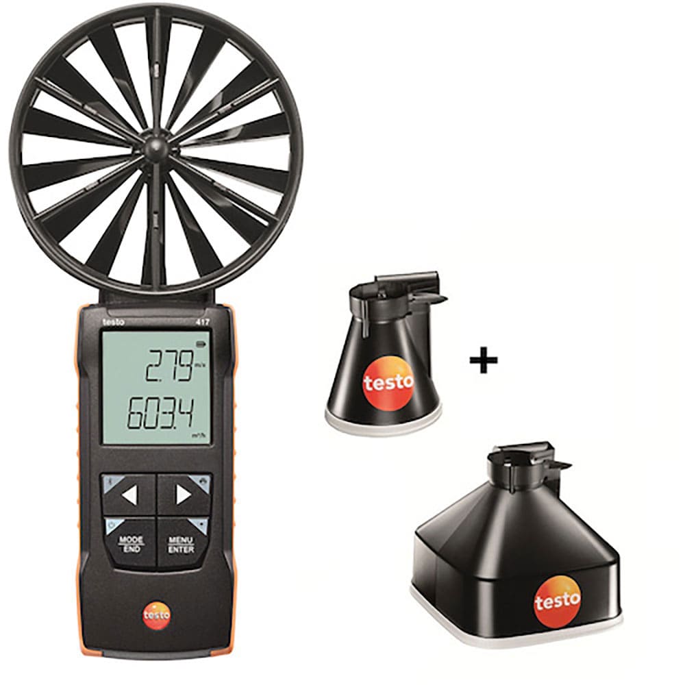 ＴＥＳＴＯ　風速計　ｔｅｓｔｏ　４１７　ファンネルセット１　０５６３　１４１７＿