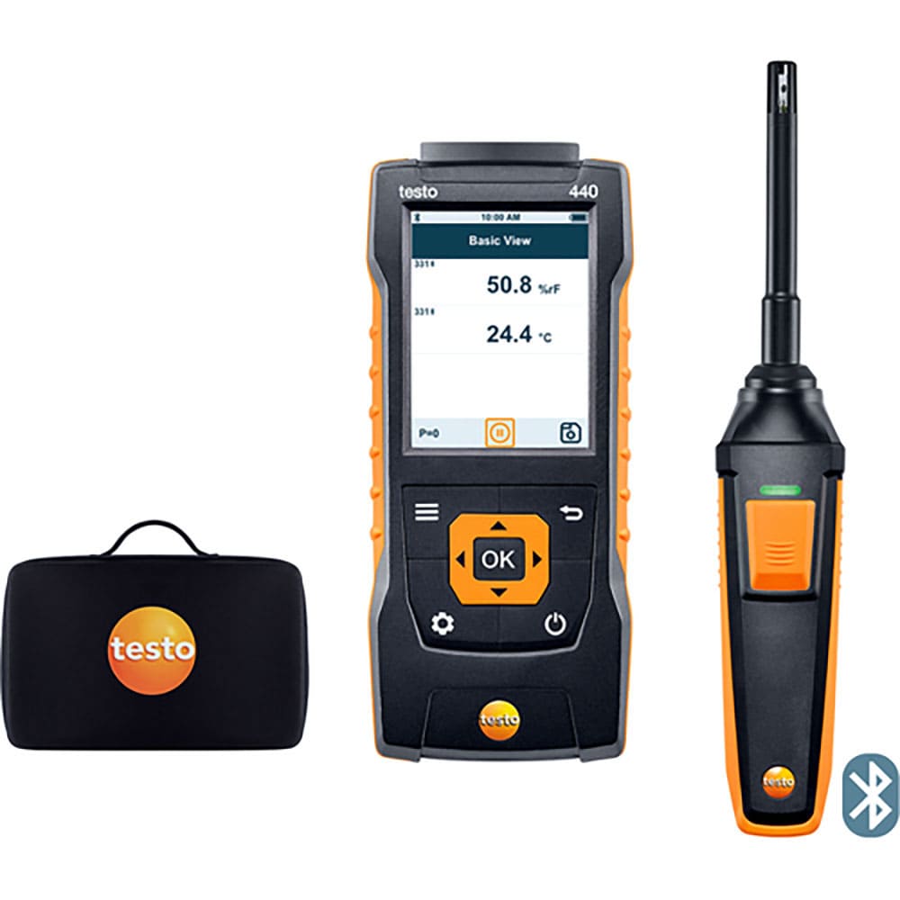 TESTO 温湿度計 testo 440 温湿度プローブセット 0563 4404_