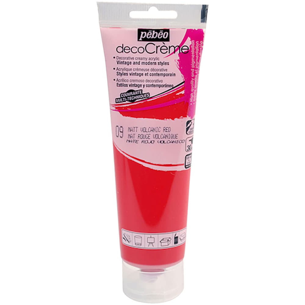 Ｐｅｂｅｏ　デコクリーム　１２０ｍｌマット　ボルカニックレッド　８９００９＿