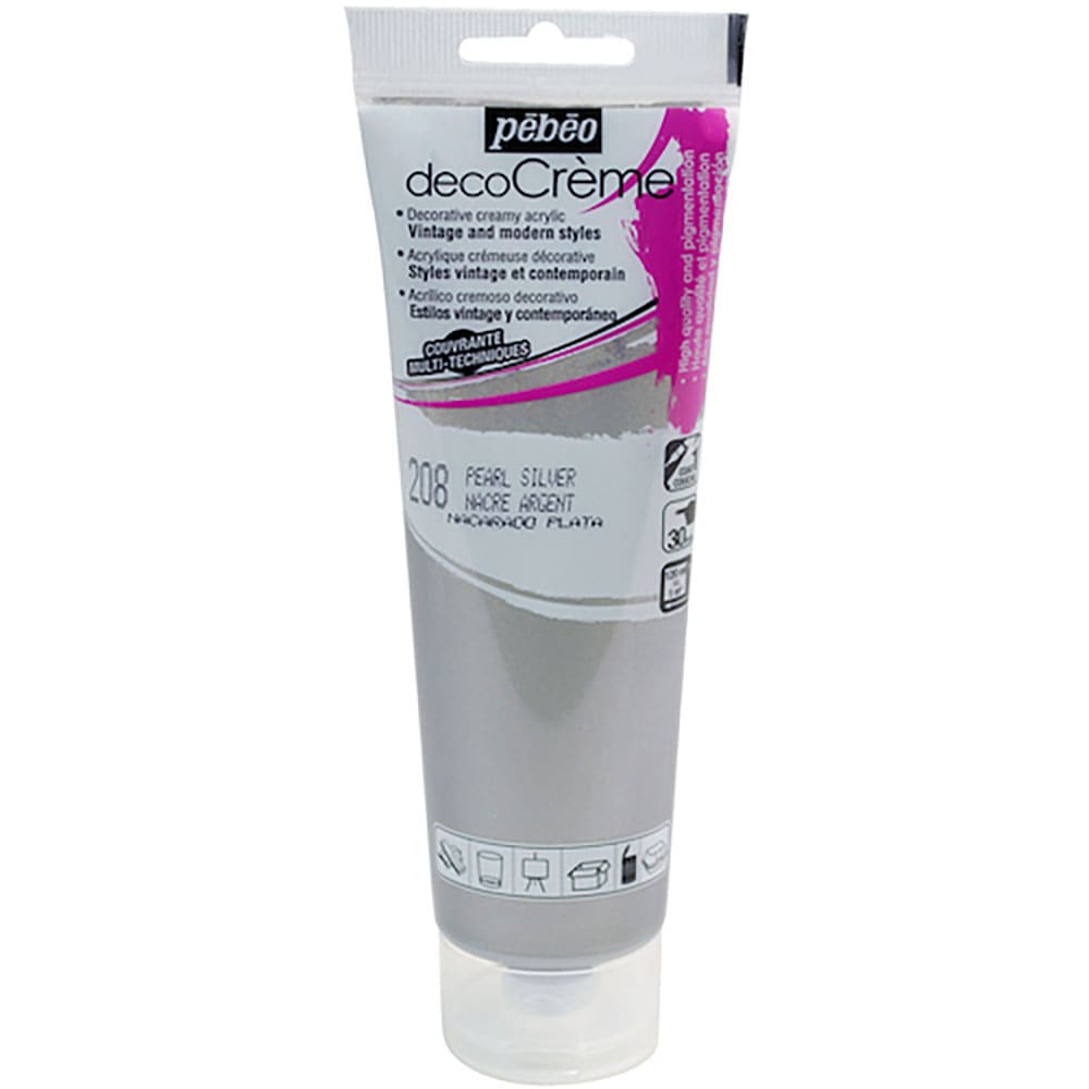 Ｐｅｂｅｏ　デコクリーム　１２０ｍｌ　パール色　シルバー　８９２０８＿