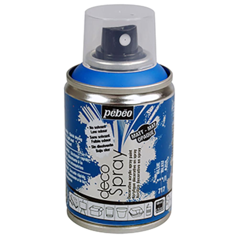 Ｐｅｂｅｏ　デコスプレー　１００ｍｌ　マット色　ブルー　９３７１７＿